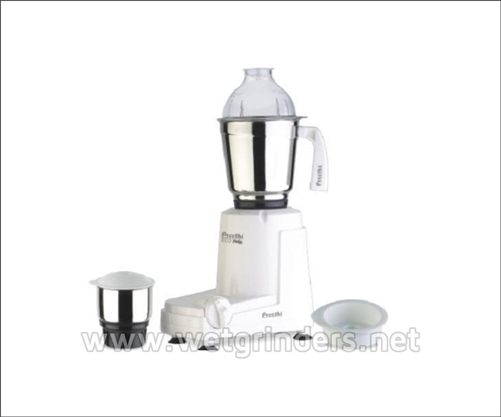 Preethi Eco Twin Jar Mixer Grinder 550-Watt