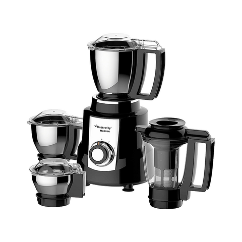 Butterfly Magnum Mixer Grinder 4 Jar 550 Watt USA 110Volts