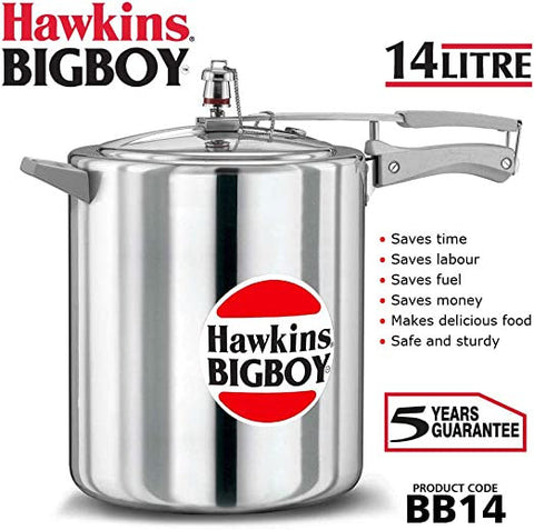 Hawkins 12 Liter Aluminium Pressure Cooker