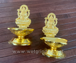 Brass Lakshmi Lamp model1